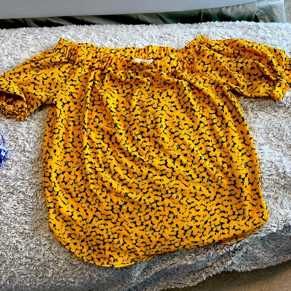 Michael Kors off the shoulder size small women’s top - Picture 1 of 5